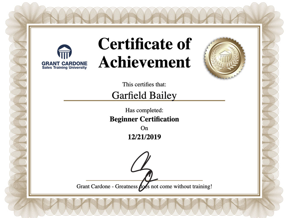 BeginnerCertification